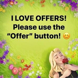 Hi! I accept ALL reasonable offers! 🛒 🛍️ 
What can I ship your way today? 🥰💕⚡️ 🪩